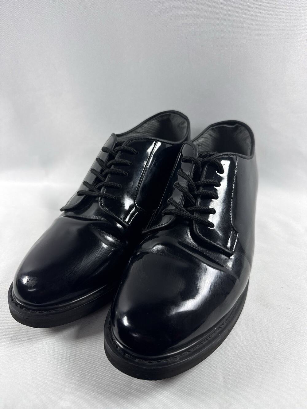 Rothco Black Hi Gloss Oxford Dress Uniform Shoes Men’s Size 9.5R